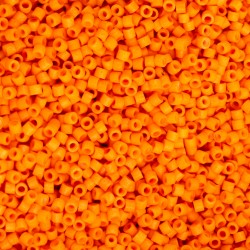 Delica Cylin Bead OPAQUE MANDARIN SILK 1218